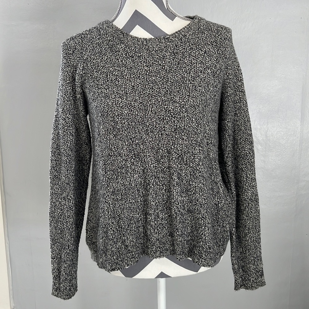 Madewell back fly away sweater!
